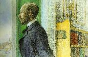 Carl Larsson portratt av skriftstallanren carl G laurin-portratt av carl laurin china oil painting artist